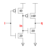 buf_x8 schematic