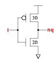 inv_x2 schematic