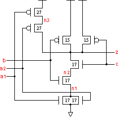oai211v0x1 schematic
