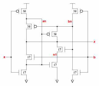 xor2_x1 schematic