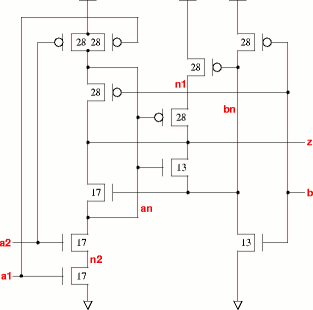 xaoi21v0x1 schematic